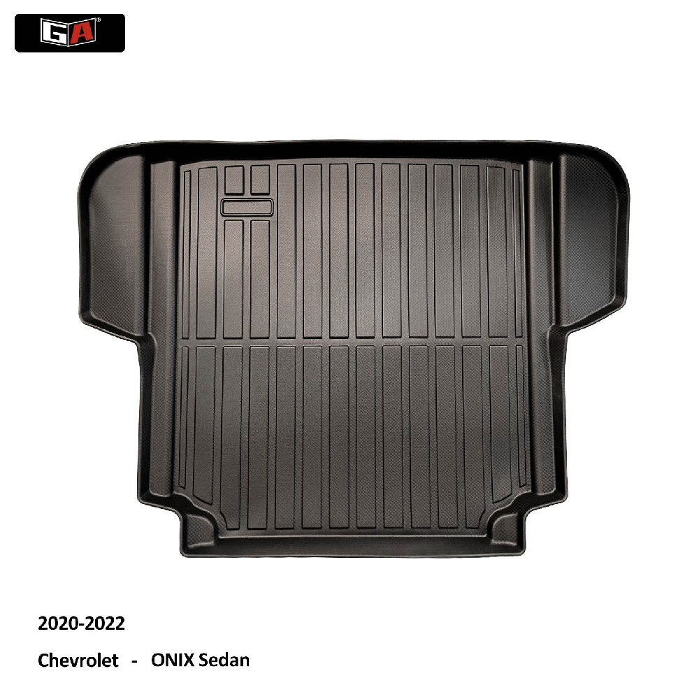 GA 3D Tpe Carpets Stable Production Car Floor Mats for Chevrolet ONIX Sedan 2020-2022