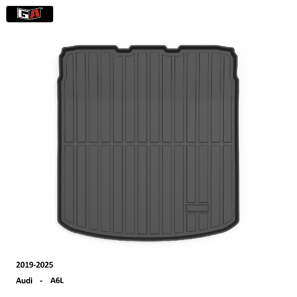 Perfect Fit TPE Car Mat for Audi A6L Car Cargo Liners Waterproof 3D TPE Trunk Mats Cargo Liner