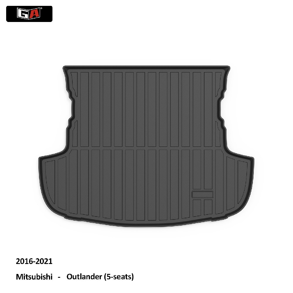 Wholesale Direct Sales Car Trunk Mat 3D TPE Car Mats Carpet Boot Liner for Mitsubishi Outlander