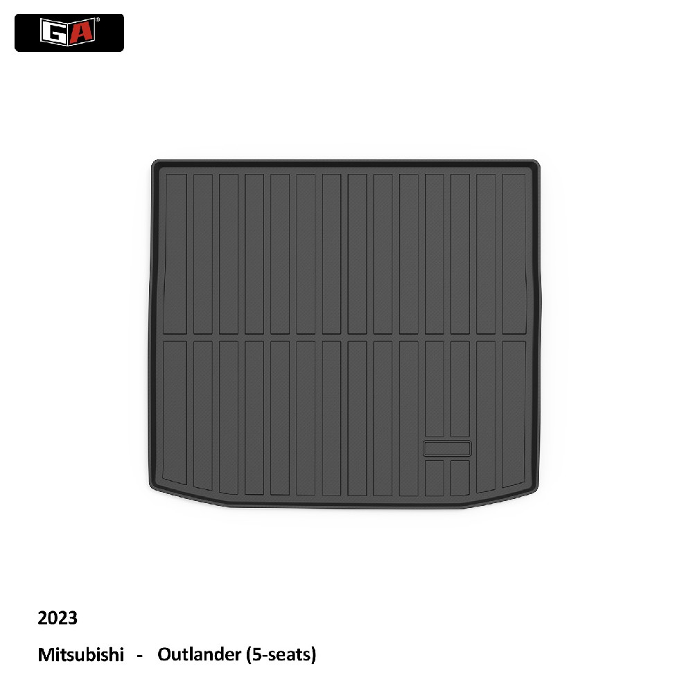 Wholesale All Weather Car Cargo Liners 3D TPE Carpet for Mitsubishi Outlander