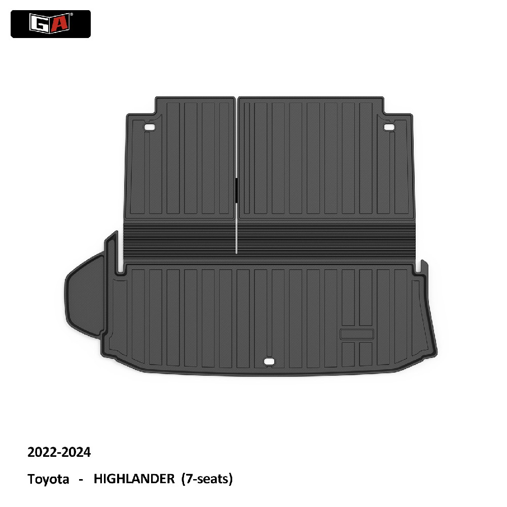 All-Weather Trunk Protection Cargo Mat Liner Fit  For Toyota HIGHLANDER Cargo Floor Liner