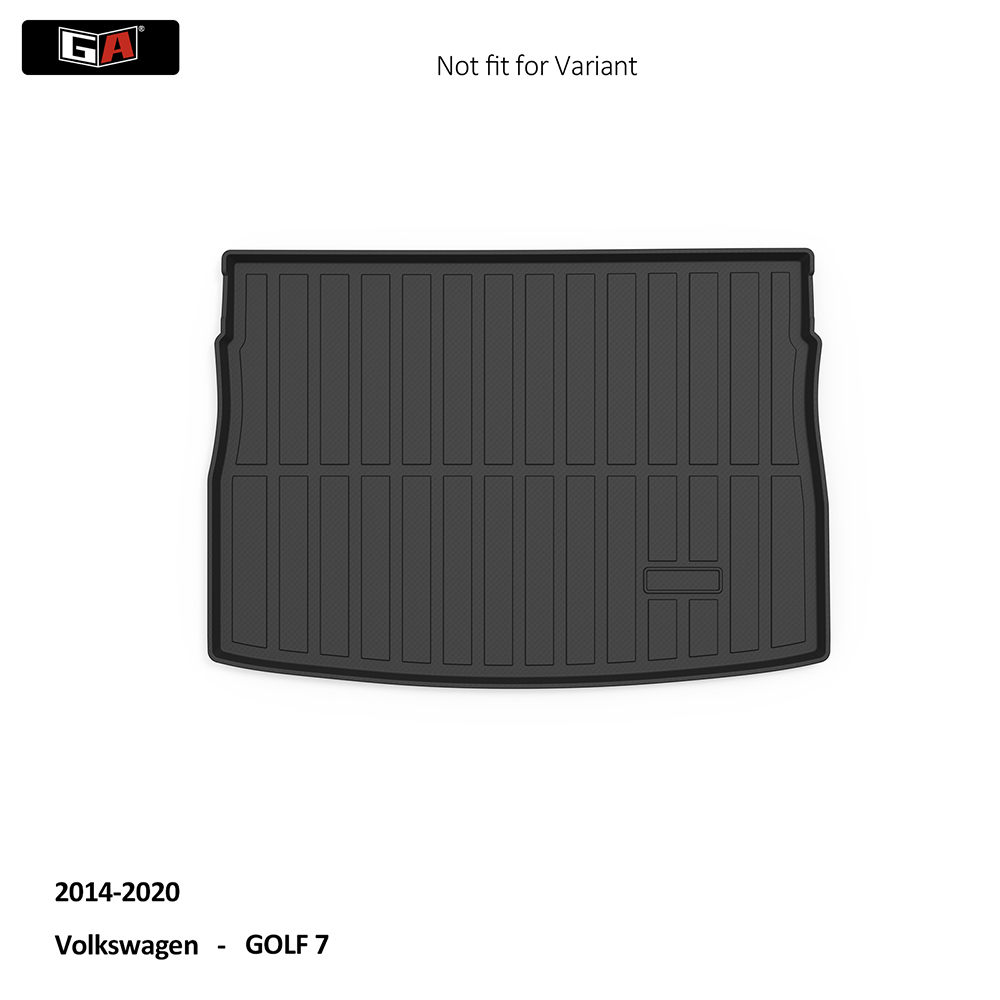 New Style Car Boot Mats Waterproof Good Fit Car Mat for Volkswagen GOLF 7