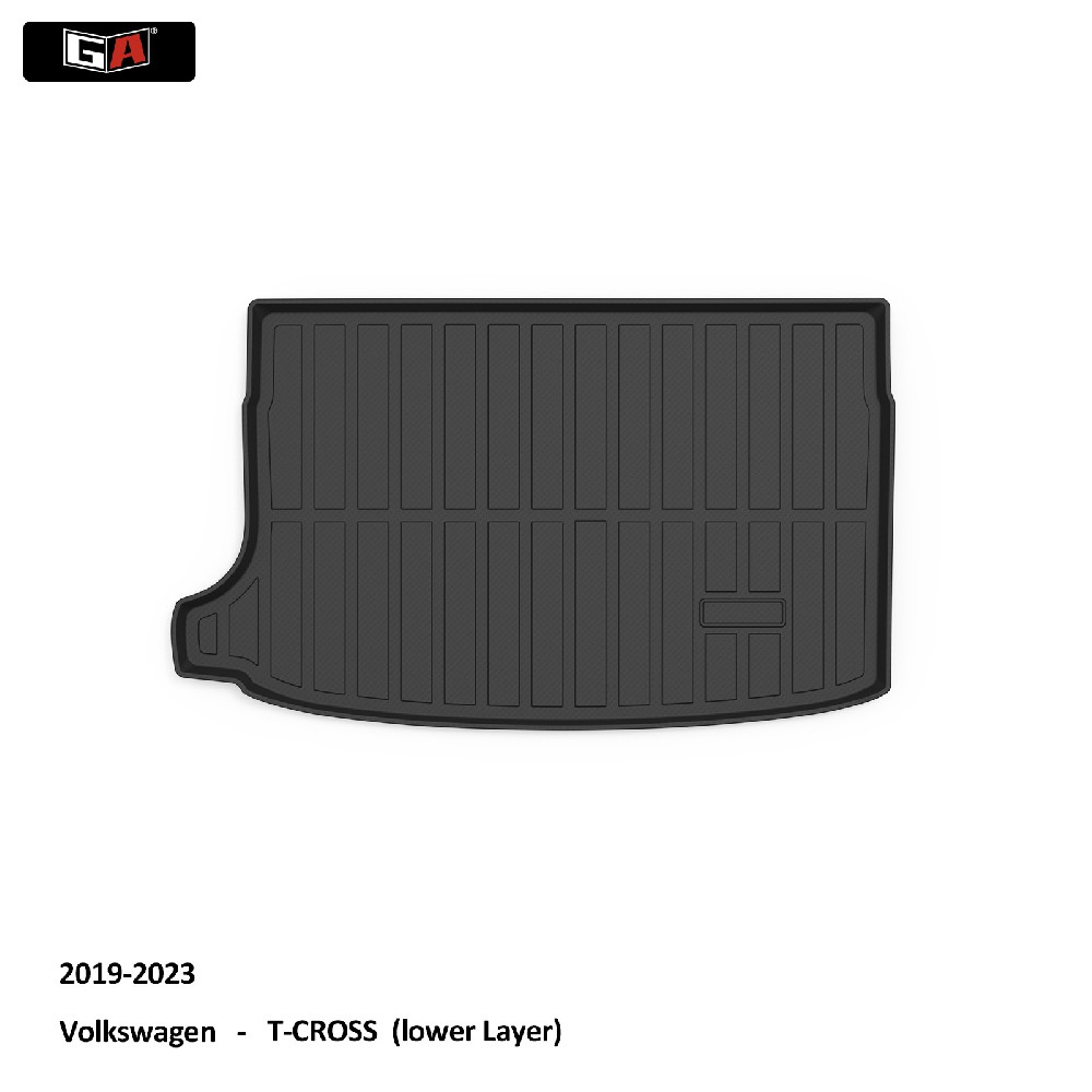 3D TPE Car Boot Liner Liner Trunk Mats for Volkswagen T-CROSS Car Mat Carpet