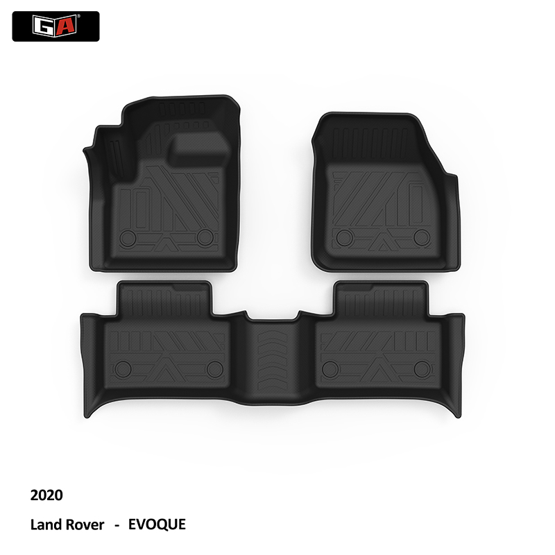 Waterproof Car Foot Pads for  Land Rover Non Skidding All Weather Car Mats Floor Liner Mat