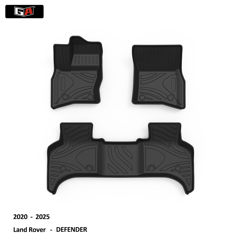 GA 3D Carpet Car Mat New Arrival  Hot Sale Car Foot Mat Use for Land Rover  DEFENDER 2020-2025