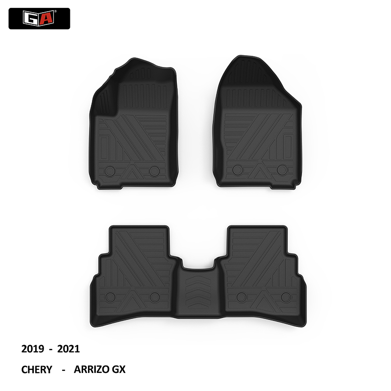 Waterproof Odorless TPE Car Mats Car Carpet for CHERY  ARRIZO GX 2019-20213D Car Floor Liner