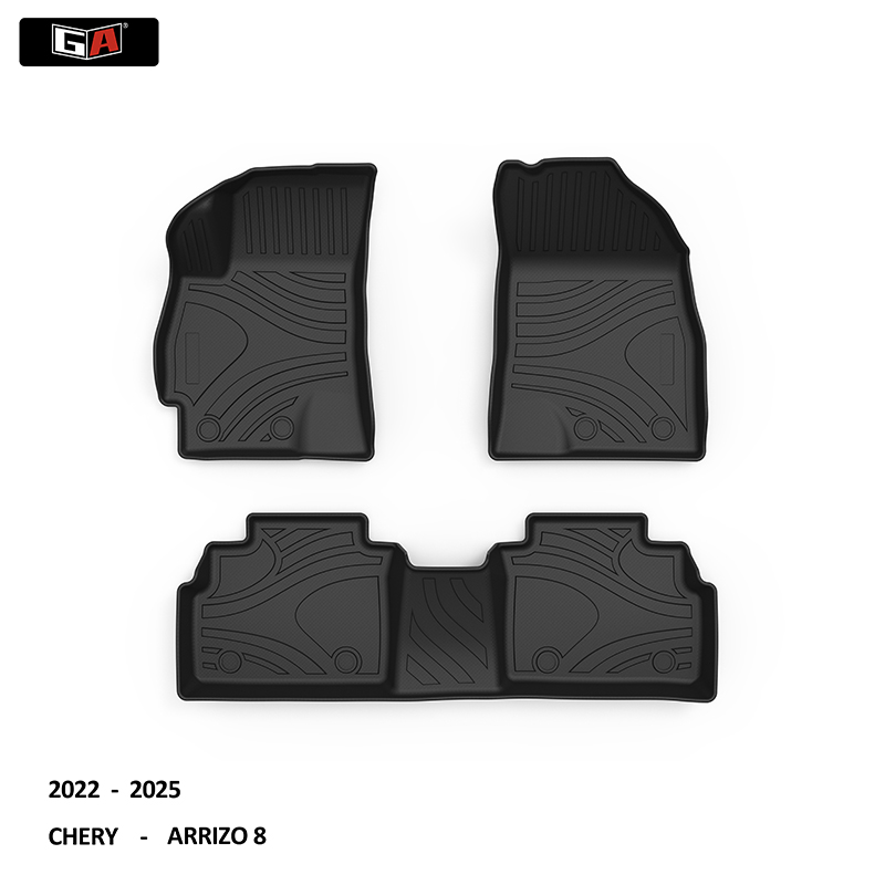 GA Factory Direct Sales Car Floor Mat Custom 3D Car Foot Mats use for CHERY ARRIZO 8 2022-2025