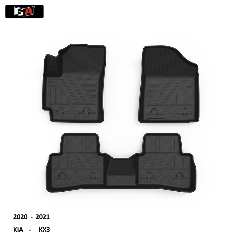 GA Wholesale 3D TPE Waterproof Car Floor Foot Mats Interior Accessories for KIA
