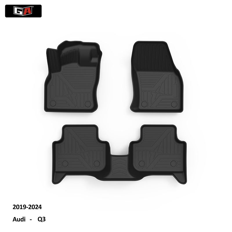 GA Newest Factory Price TPE Car Floor Mats for Audi Q3 Car Accessories 3D Car Carpet Mat
