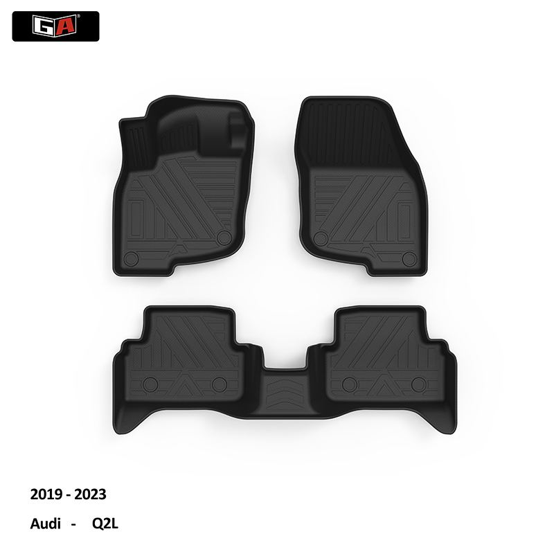 GA OEM Floor Mat 5D TPE Car Floor Mat All Weather Waterproof Hot Selling Car Mats Use for Audi Q2L