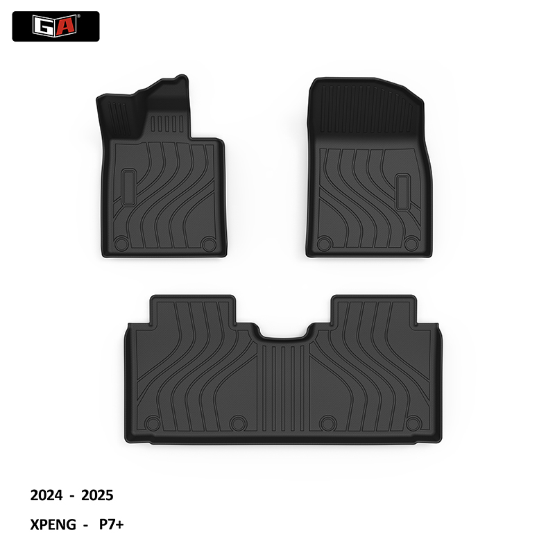 Luxury Sports Car Mats for XPENG Waterproof Anti-Slip Wear-Resistant Car Cockpit Mat