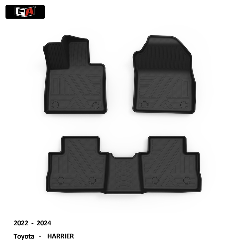 Factory Popular Mat Easy to Clean Prevent Dirt Car Cockpit Mats for Toyota Car Floor Mat