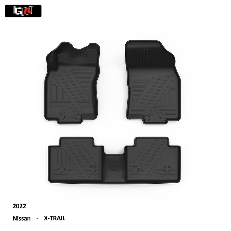 GA HOT Sales Car Mat Environmental Friendly and Health Non Skid Foot Rug Mats Carpets for Nissan
