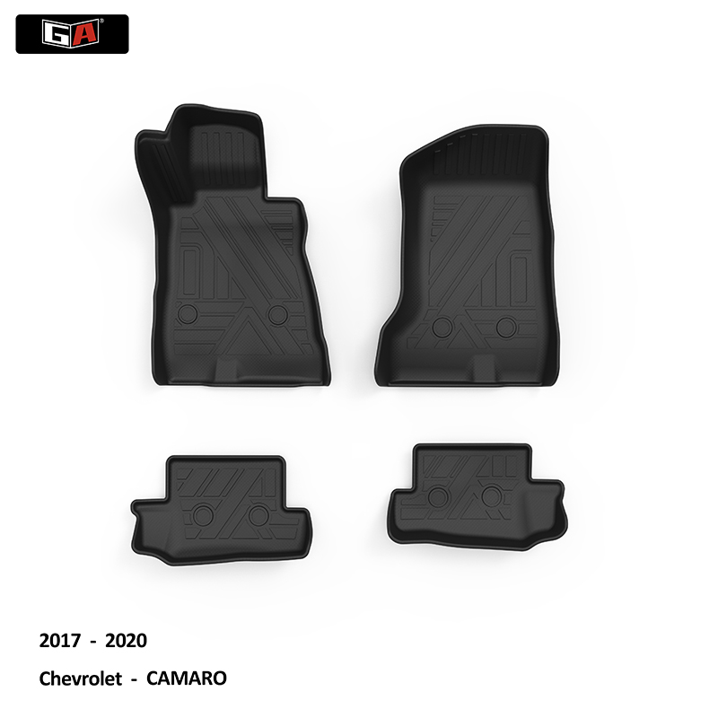 GA New Arrival Car Foot Mat Custom 3D Full TPE Car Floor Mats for Chevrolet