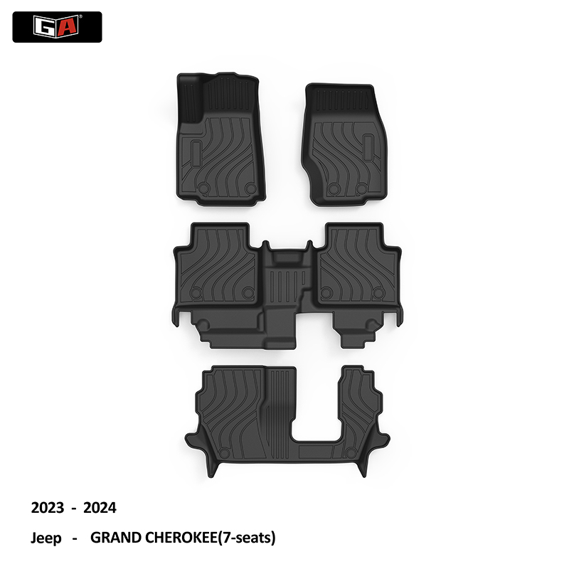 GA Cool Style Car Floor Mat for Jeep GRAND TPE Interior Accessories Auto Foot Pads