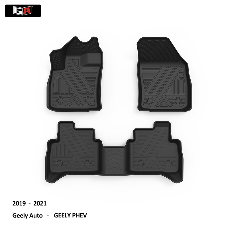GA High Quality Car Carpet Foot Mat Easy to Clean Non Slip TPE Car Floor Mat For Geely