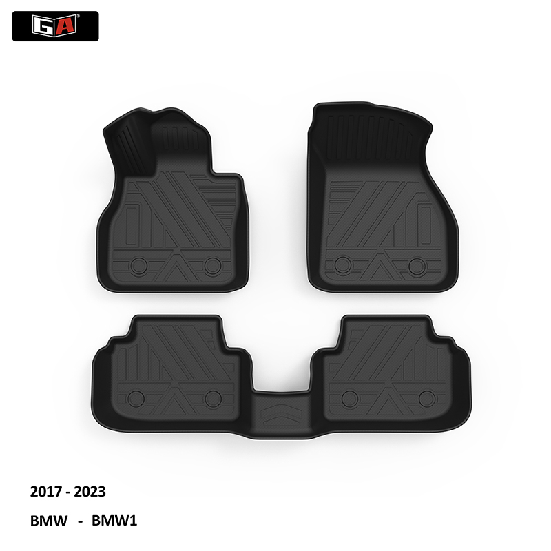 Factory Direct Sales Waterproof Foot Slip Mat Comfortable Tpe Car Mat  for BMW1