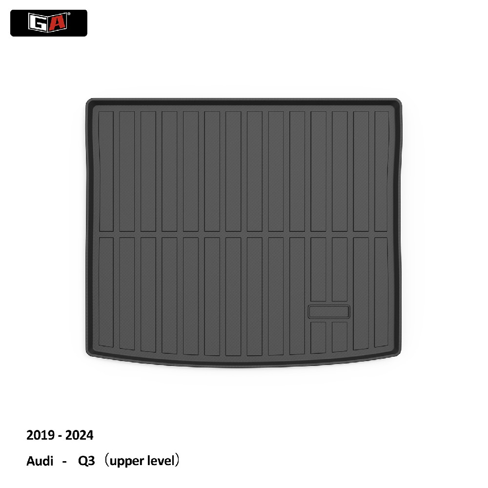 GA Auto Interior Accessories Anti Slip TPE Rear Trunk Mat Car Floor Mat for Audi