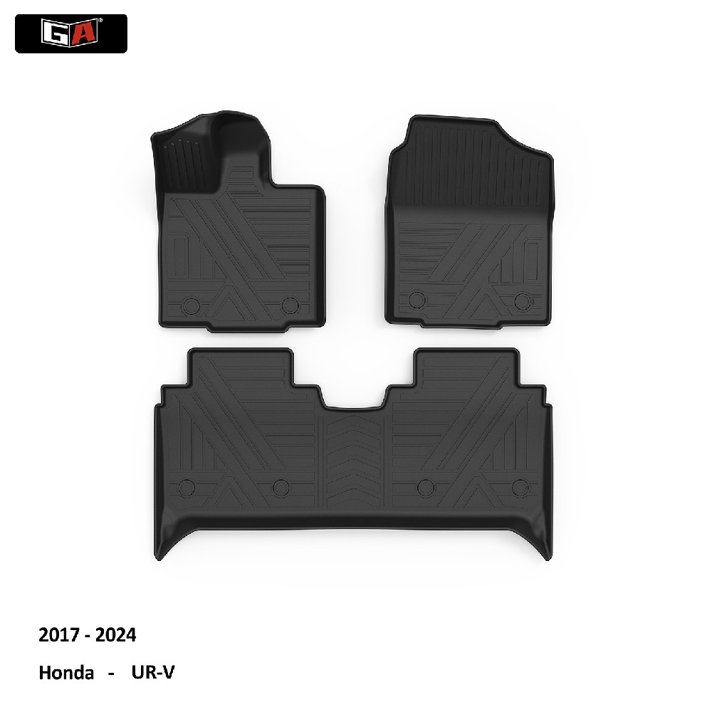 China Car Floor Mats supplier Car Accessories TPE 3D Car Foot Mats for Honda