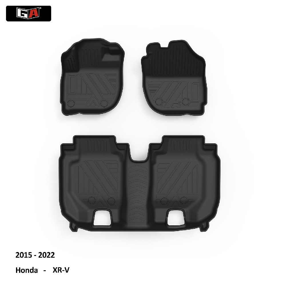 GA Professional Car Mat Non-skid Benefit Tpe All Weather 3D Car Floor Mats for Honda
