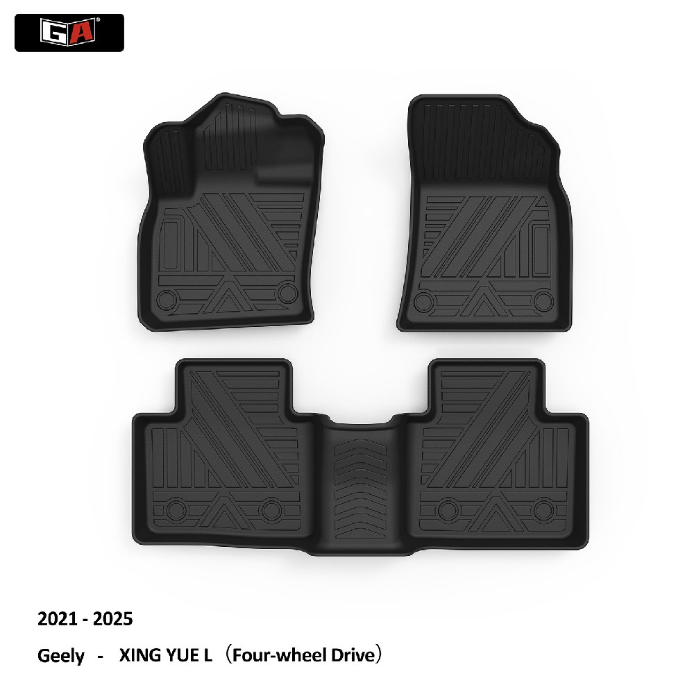 GA Customized Car Floor Rug Mat Car Foot Mats Non-slip Washable for Geely