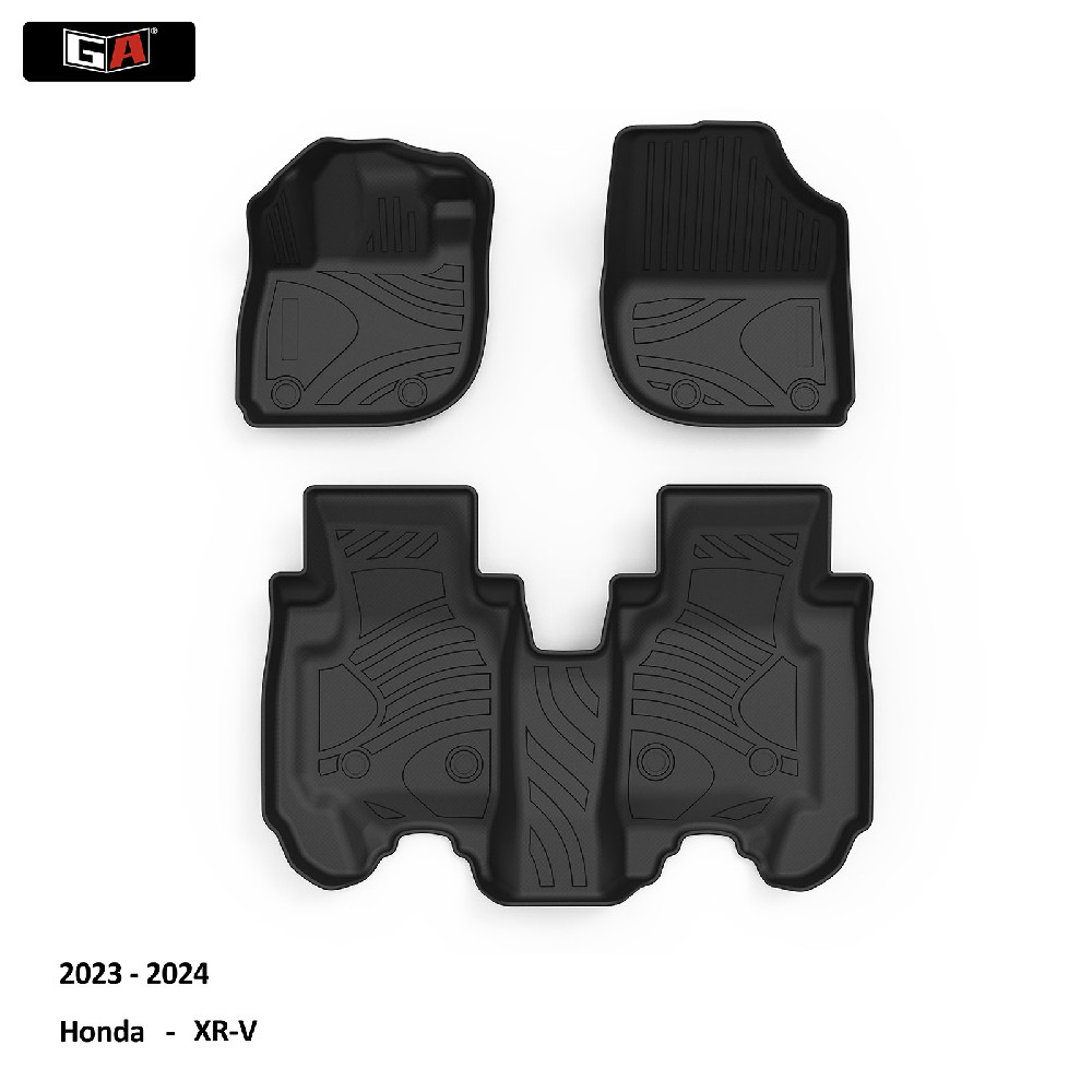 GA Eco-friendly Waterproof and Fireproof 3D TPE Car Foot Mat for Honda Car Mat