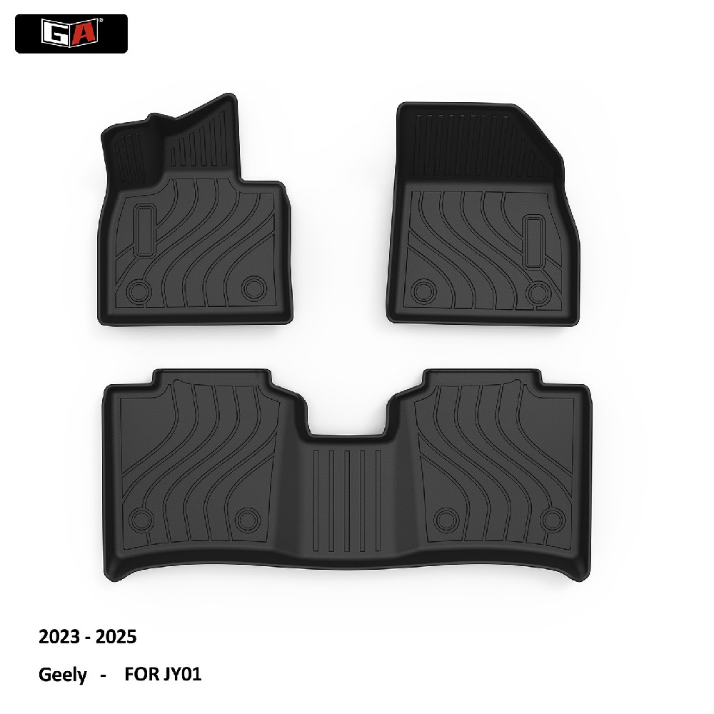 Perfect Fit Tpe Car Floor Mat Anti Spill  Anti Scratch Car Carpet Foot Mat for Geely
