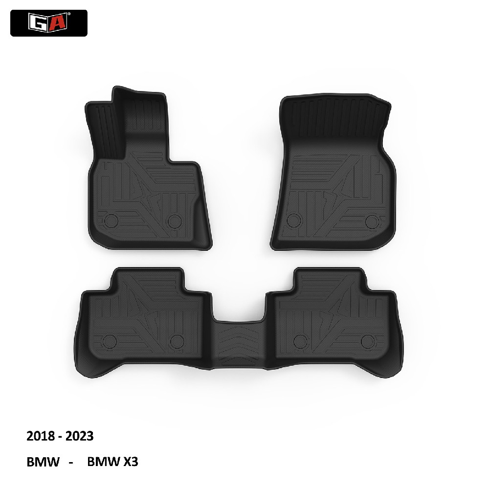 GA Auto Interior Mat Universal Car Floor Mat  Precise Fit Non-toxic for BMW Carpet