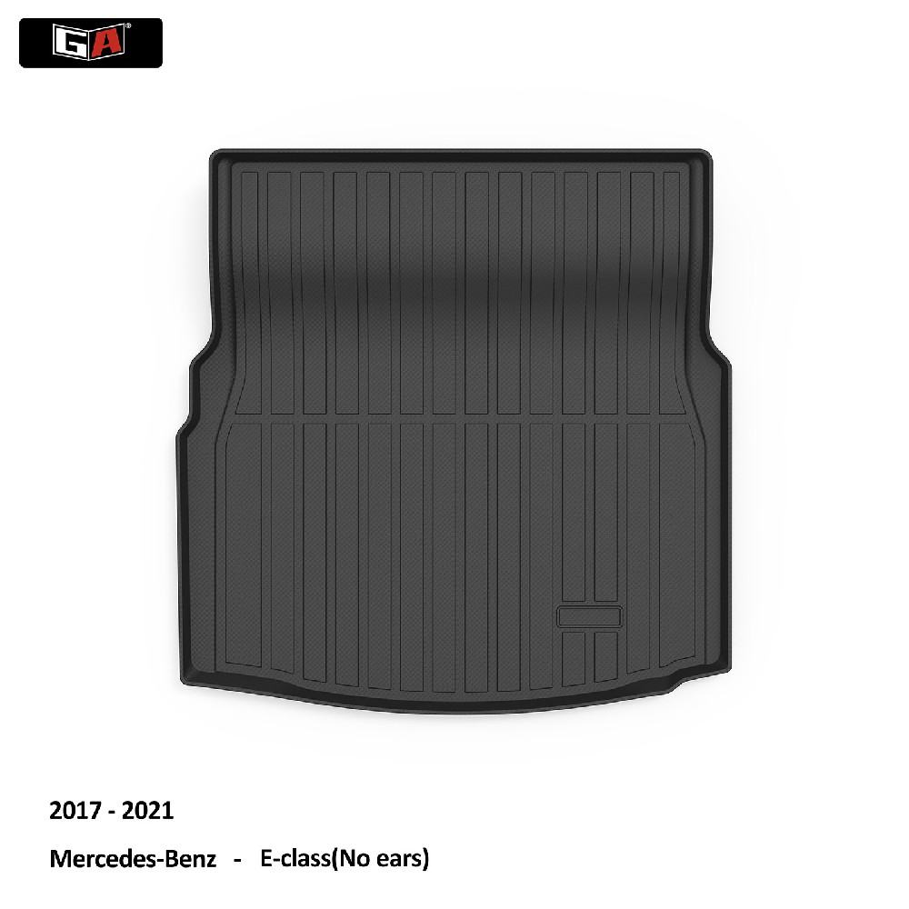 Luxurious Cool Car Travel Box Mat Dirt-resistant Easy to Clean Car Trunk Mat Auto Parts for Benz