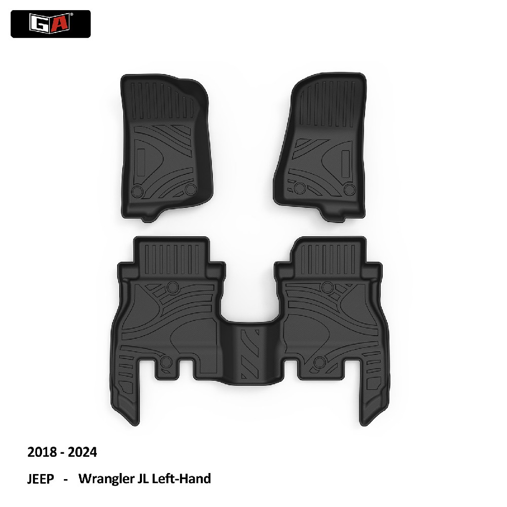 Hot Selling Factory OEM Car Mat 3D All Weather Waterproof Non-skid Car Floor Mat Use for JEEP