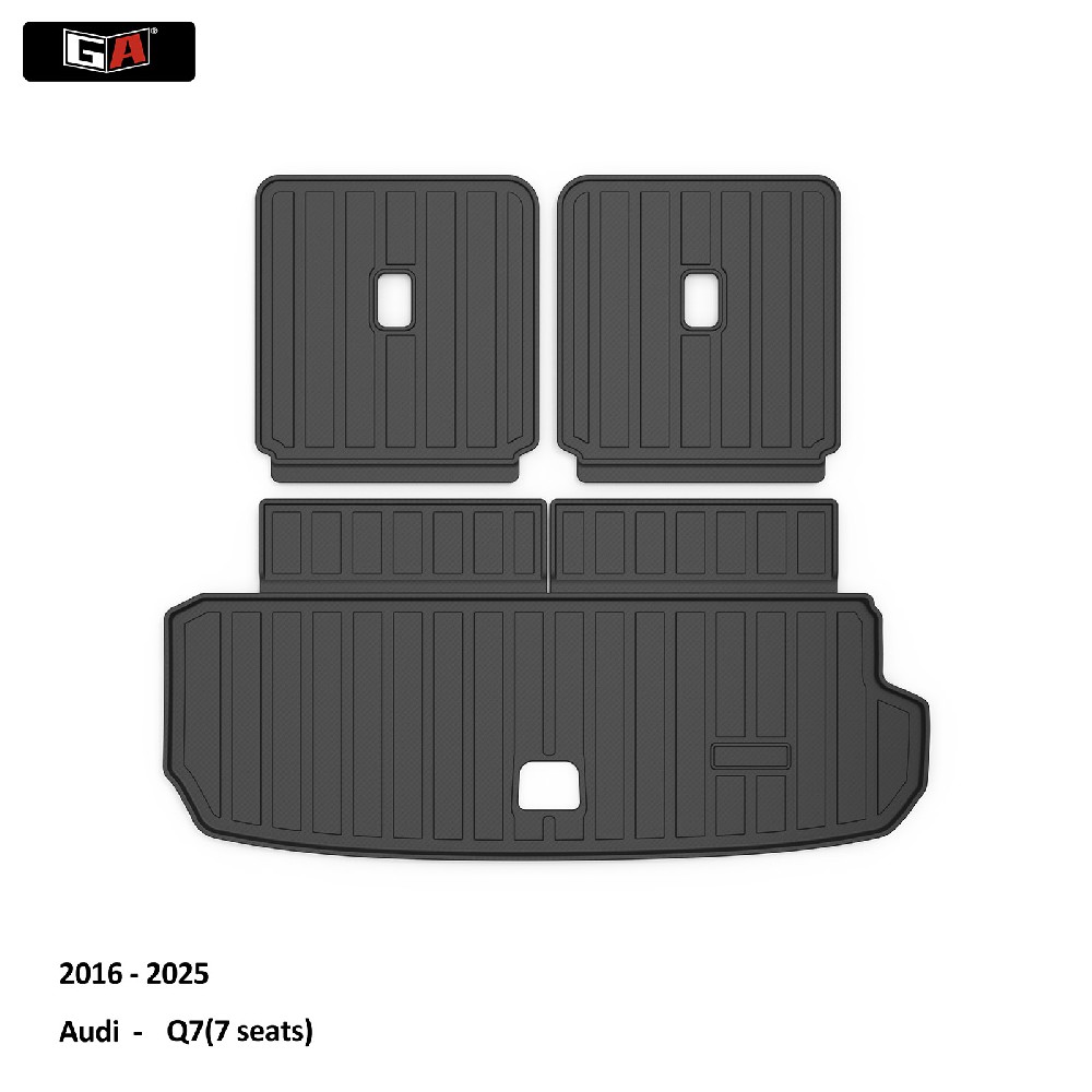 GA Wholesale Best Price Car Trunk Liner Durable TPE Waterproof Non-skid Car Mat for Audi Q7