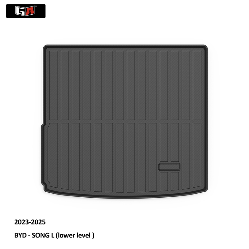 GA Custom Car Floor Mat Trunk Cargo Car Carpet Mat TPE All Weather for BYD