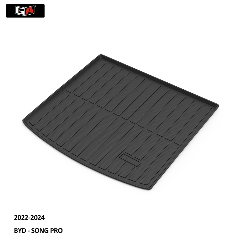 GA Luxury Anti-Slip Front Trunk Floor Matting TPE Car Mats Cargo Liner Carpet for BYD