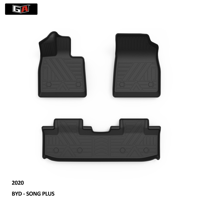 GA Customized Car Floor Mat All-weather TPE Car Mat Car Carpet for BYD