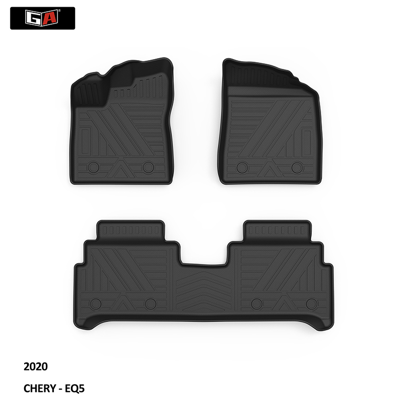 GA Tpe 3D Waterproof Car Floor Foot Mat Car Carpets for CHERY Interior Parts