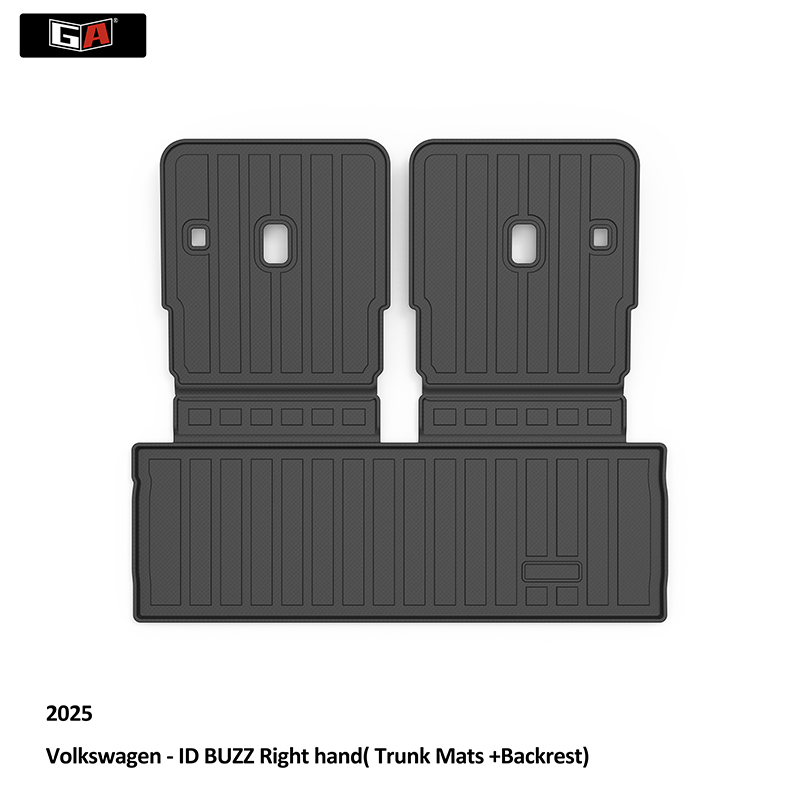 Wholesale Tpe 3d Waterproof Cargo Liner Mat Car Rear Trunk Mat for Volkswagen