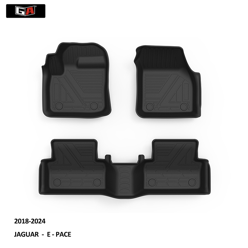 GA Custom Auto Accessories Luxury TPE Car Floor Mat for JAGUAR-E-PACE 2018-2023