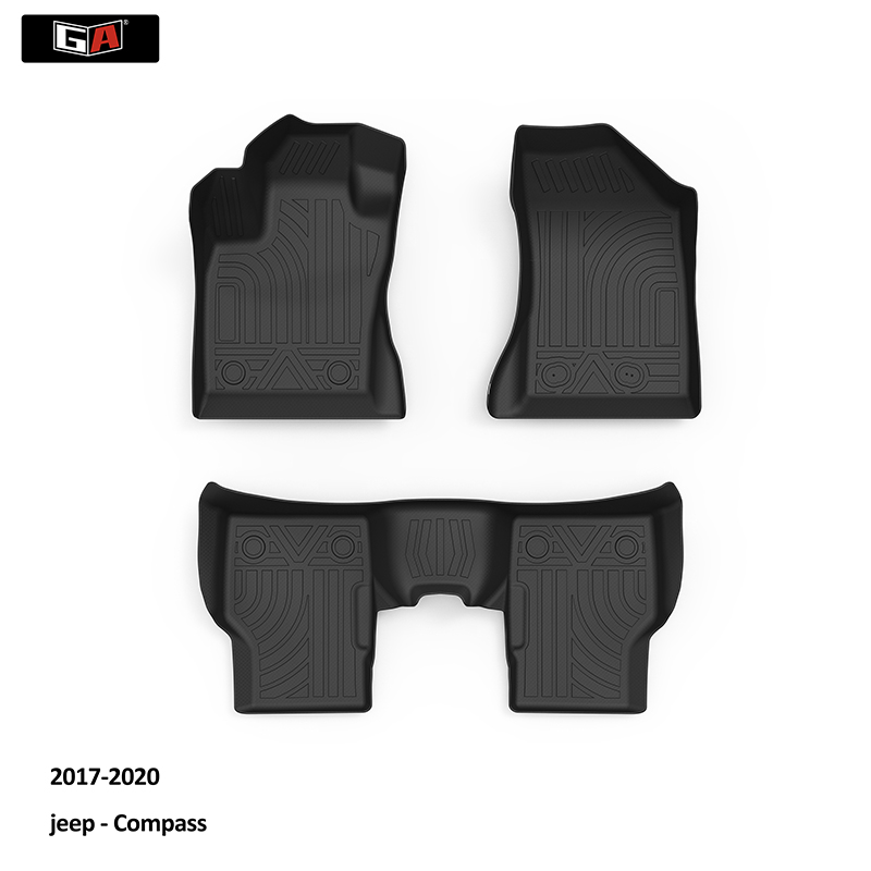 GA Anti-slip TPE Car Floor Mats Car Mat Car Foot Pad Customized for Jeep