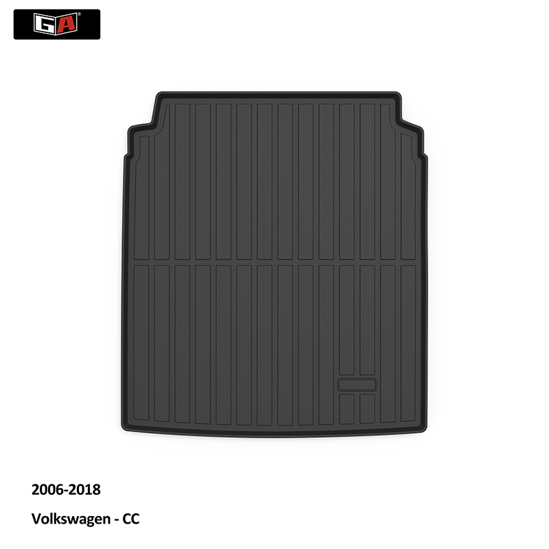 GA Durable Waterproof TPE Cargo Liners Car Boot Mat Trunk Luggage Mats for Volkswagen
