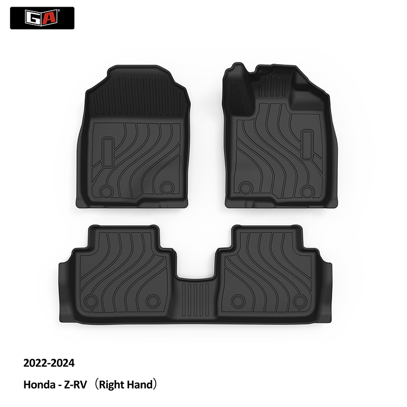 High Quality Car Floor Mat 3D Carpet Car Mats Car Foot Mat Non-slip for Honda