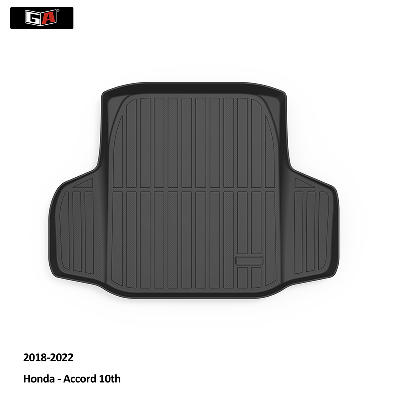 High Quality 3D TPE Car Trunk Mat Car Tray Liner Boot Mats for Honda  Auto Accessories