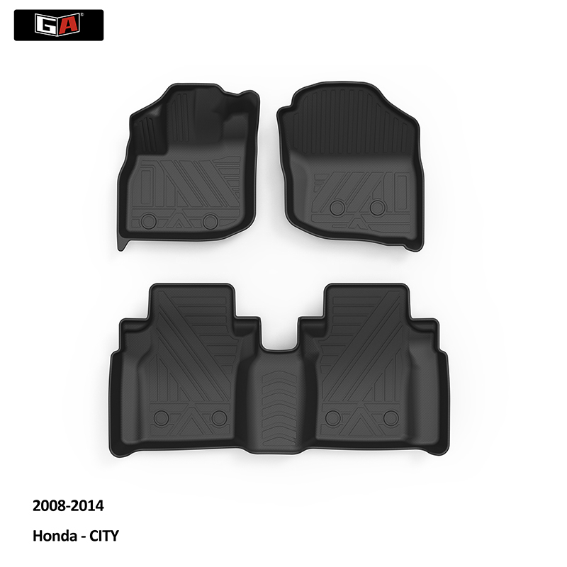 High Quality Universal Fit TPE Car Floor Mat for Honda Durable Carpet