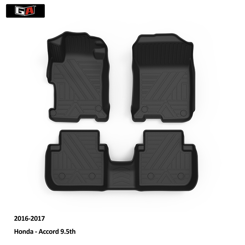 GA Anti-Slip Car Floor Mats Fit for Honda Waterproof Durable Car Foot Mat
