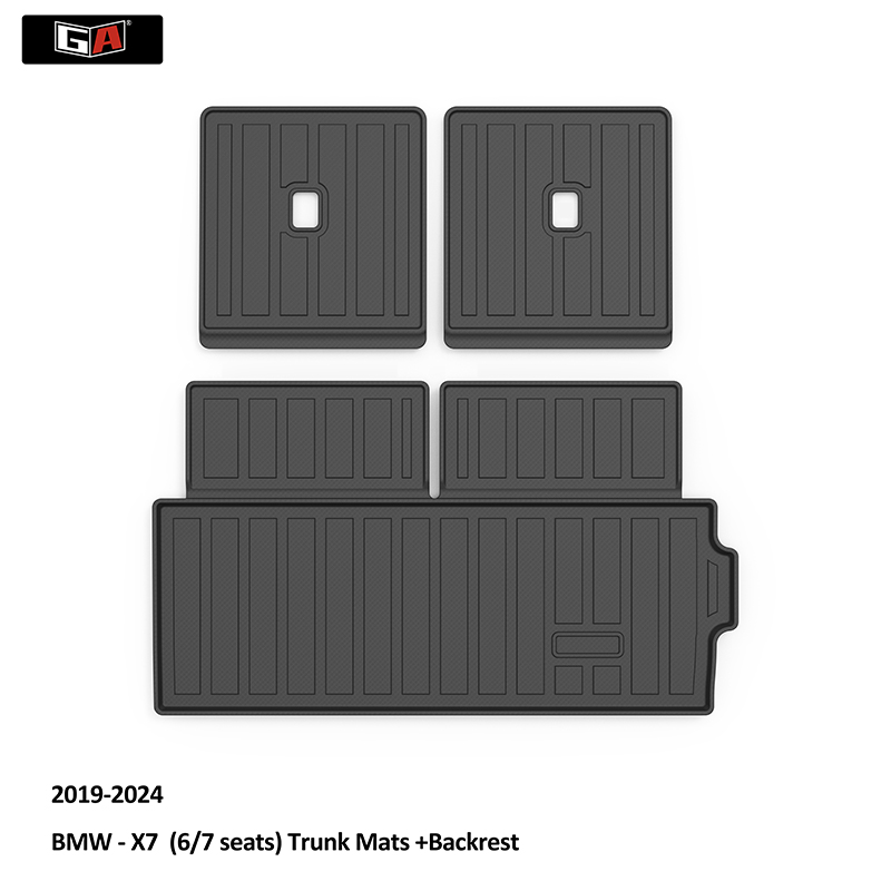 GA Luxury Hot Sell 3D TPE Rear Trunk Mat Cargo Liner Waterproof for BMW Car Mat