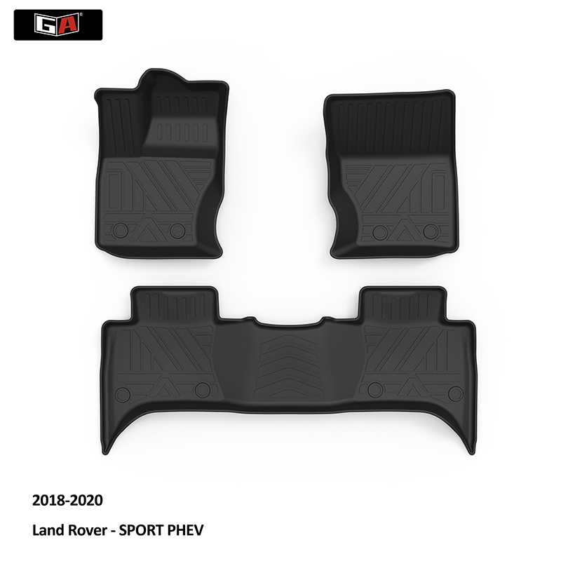 Luxury All-weather TPE 3D Car Floor Mat TPE Car Carpet for Land Rover Sport Phev