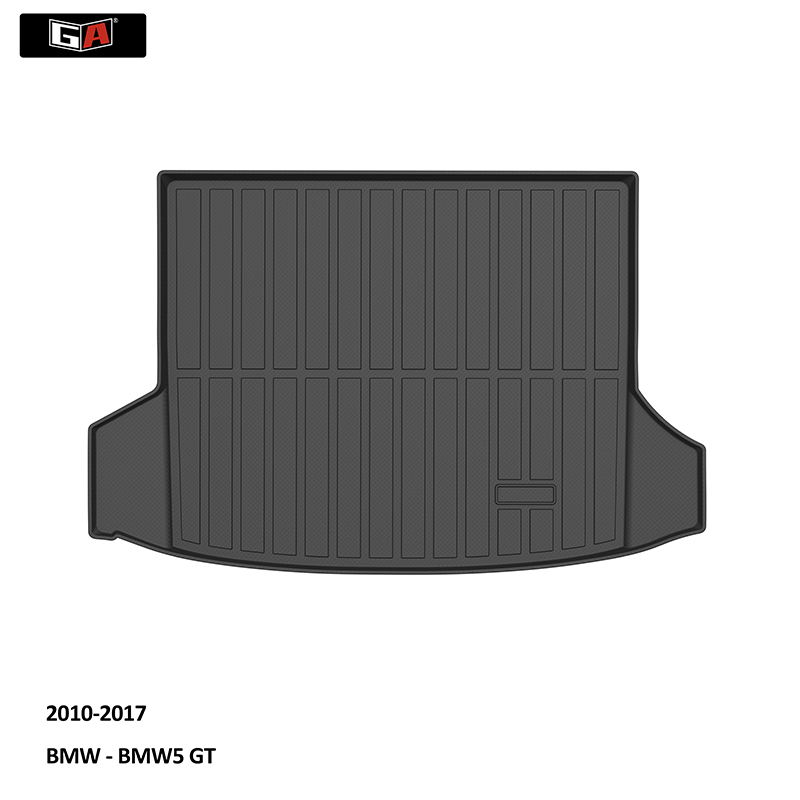 GA luxurious Fit Suitable for BMW5 GT Black Trunk Mat Car Boot Mat Fit All-weather