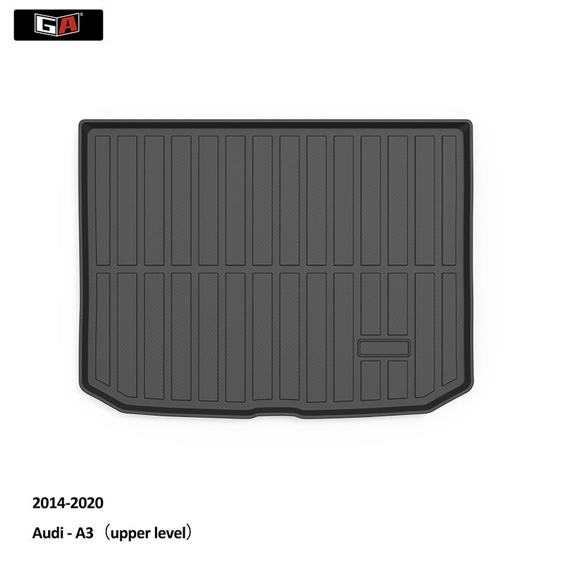 GA All Weather Protection Black Car Trunk Mat Cargo Liner Mats for Audi A3