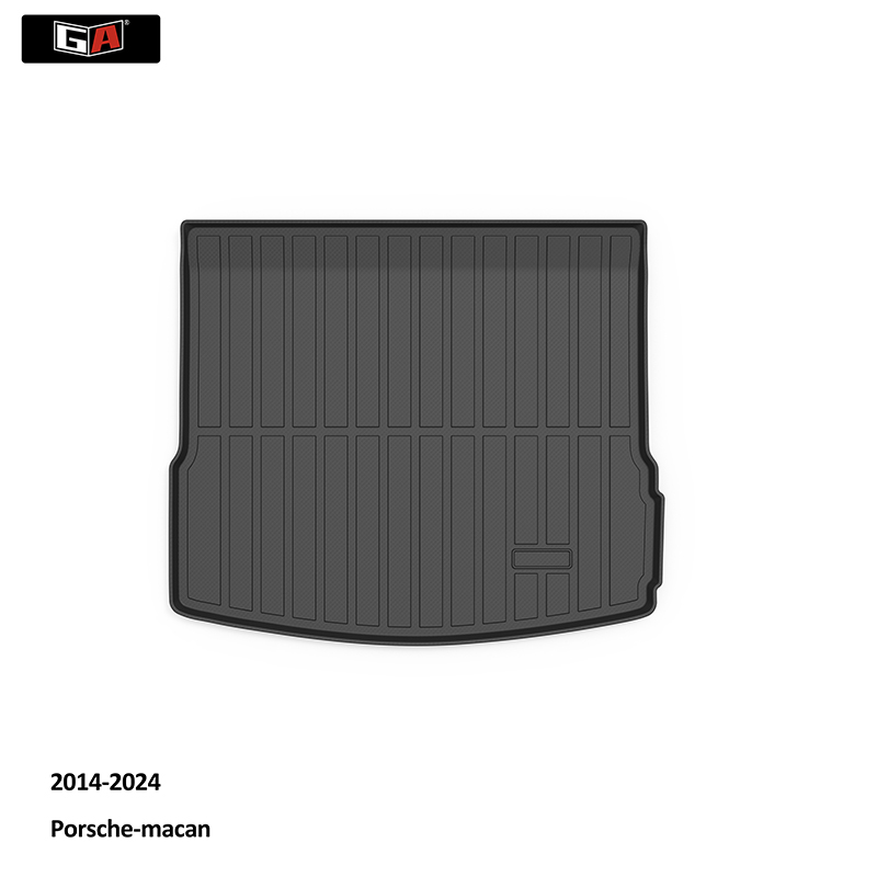 GA TPE 3D Car Mats Car Trunk Boot Liner Carpet for Porsche-macan Interior Accessories