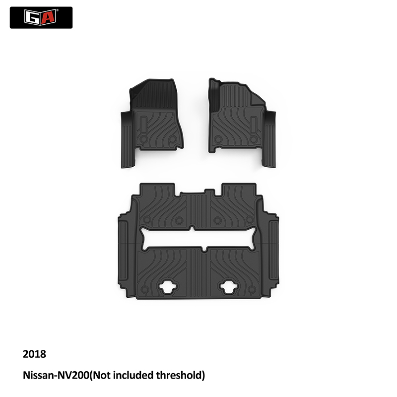 GA Factory's Eco-Friendly TPE Car Mats Waterproof Easy Clean TPE Car Floor Mats Floor Mats