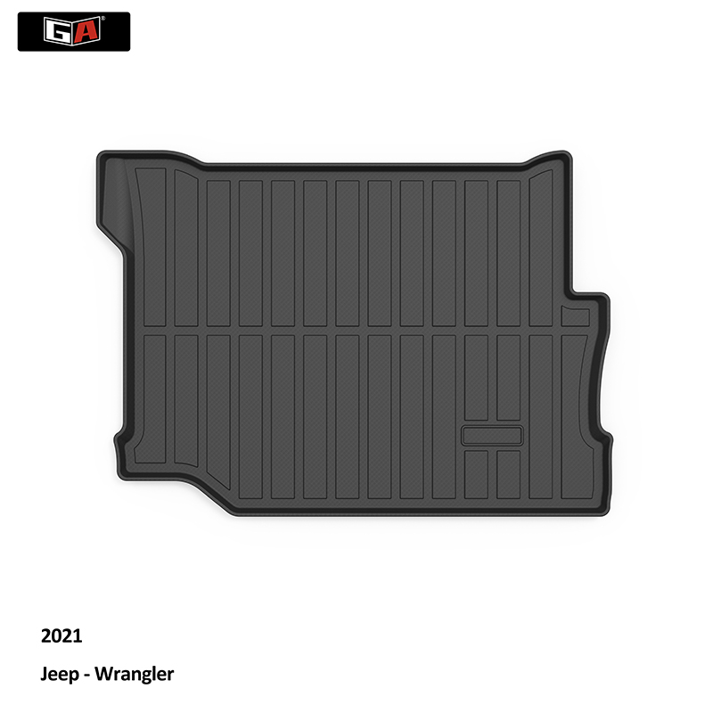GA Waterproof No-skid Car Trunk Mat  Rear Trunk Tray Liners Boot Mat for Jeep Wrangler